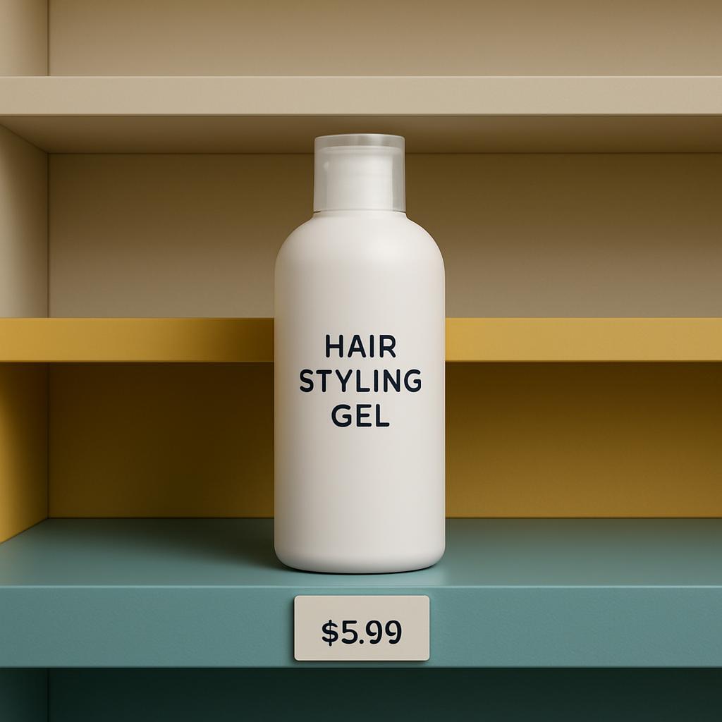 un flacon de sérum pour cheveux